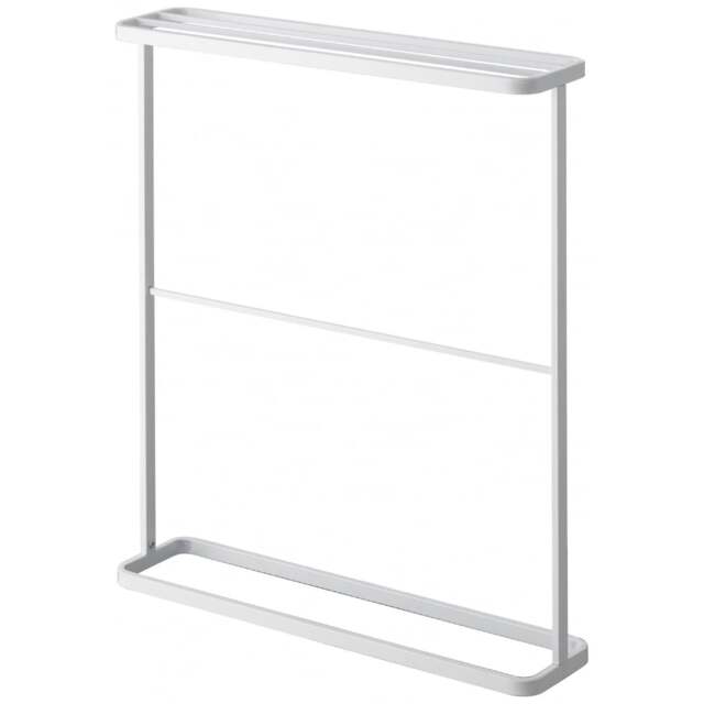 Yamazaki Tower Bath Towel Hanger - White - image 1