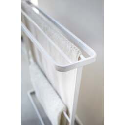 Yamazaki Tower Bath Towel Hanger - White - thumbnail 5