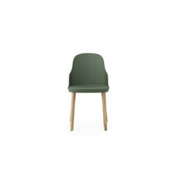 Normann Copenhagen Allez Chair - Park Green - Lacquered Oak Legs - Polyamide Seat Colour: Park Green, Leg Colour: Lacquered Oak, Seat Option: Polyamid - thumbnail 3