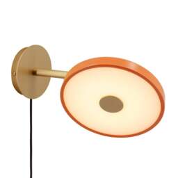 Umage Asteria Wall Light - Short - Nuance Orange Colour: Nuance Orange, Mounting: Not Hardwired - thumbnail 1