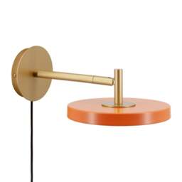 Umage Asteria Wall Light - Short - Nuance Orange Colour: Nuance Orange, Mounting: Not Hardwired - thumbnail 2
