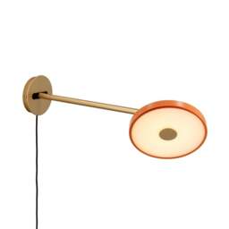 Umage Asteria Wall Light - Long - Nuance Orange Colour: Nuance Orange, Mounting: Not Hardwired