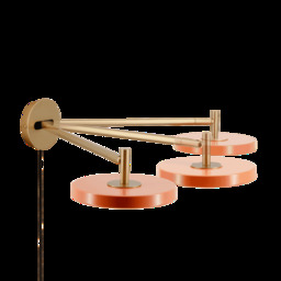Umage Asteria Wall Light - Long - Nuance Orange Colour: Nuance Orange, Mounting: Not Hardwired - thumbnail 4