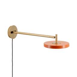 Umage Asteria Wall Light - Long - Nuance Orange Colour: Nuance Orange, Mounting: Not Hardwired - thumbnail 2