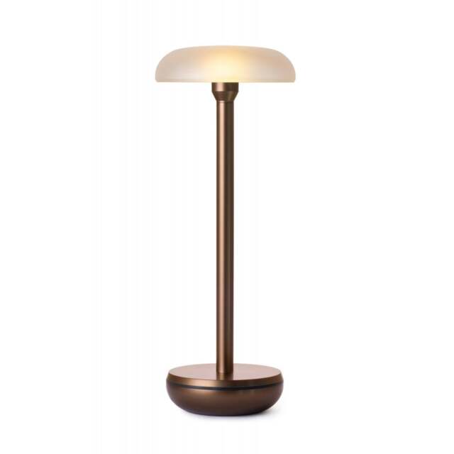 Humble Air Wireless Table Light - Bronze - Frosted Shade - image 1