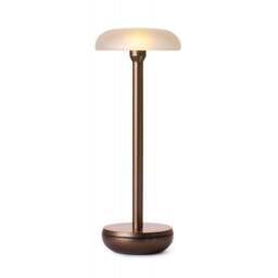 Humble Air Wireless Table Light - Bronze - Frosted Shade