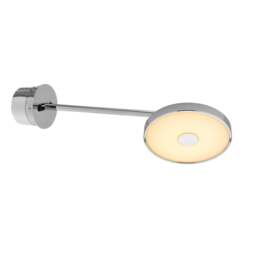 Umage Asteria Long Monochrome Wall Light - Polished Steel Colour: Polished Steel, Mounting: Hardwired - thumbnail 1