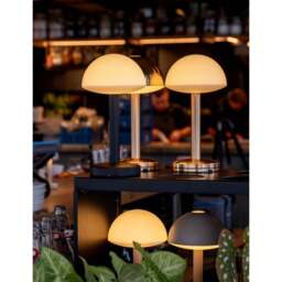 Humble Bug Table Light - Gold - Frosted Shade - thumbnail 3