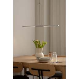Umage Omni Ceiling Lamp - Brushed Steel - Medium Colour: Brushed Steel, Size: Medium - thumbnail 3