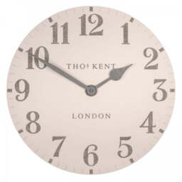 Thomas Kent Arabic Wall Clock - Shy Pink - 20&quot Size: 20&quot