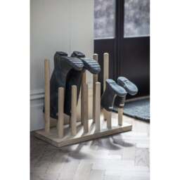 Garden Trading Hambledon Oak Welly Stand - Large - thumbnail 3