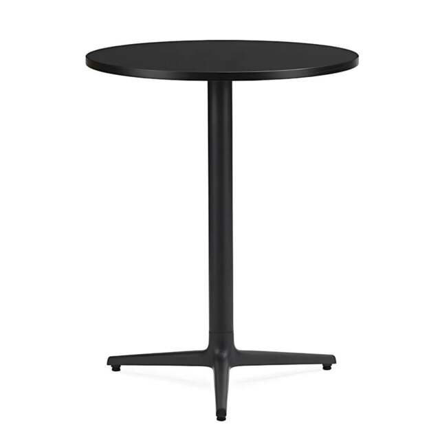 Normann Copenhagen Allez Round Cafe Table - 3 Leg - H75 O60 cm - Black Oak Tabletop Colour: Black Oak