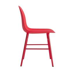 Normann Copenhagen Form Chair - Bright Red - Bright Red Legs Shell Colour: Bright Red, Leg Colour: Matching Shell Colour - thumbnail 3