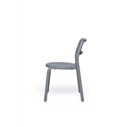 Fatboy Set of 4 Toni Stackable Garden Armchairs - Elephant Grey Colour: Elephant Grey - thumbnail 5