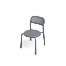 Fatboy Set of 4 Toni Stackable Garden Armchairs - Elephant Grey Colour: Elephant Grey - thumbnail 3