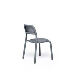 Fatboy Set of 4 Toni Stackable Garden Armchairs - Elephant Grey Colour: Elephant Grey - thumbnail 4