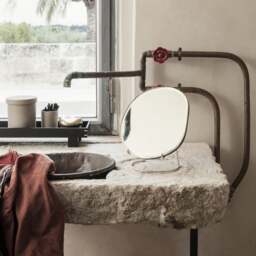 Ferm Living Pond Table Mirror - Brass - thumbnail 3