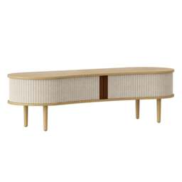 Umage Audacious TV Bench - Oak - White Sands Colour: White Sands