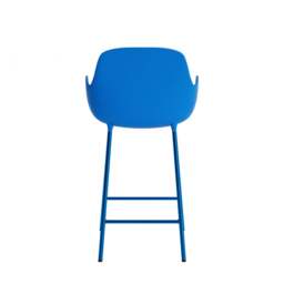 Normann Copenhagen Form Bar Armchair - 65cm - Bright Blue Shell Colour: Bright Blue - thumbnail 4