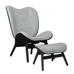 Umage A Conversation Piece Armchair - Tall - Black Oak - Sterling Colour: Sterling - thumbnail 3
