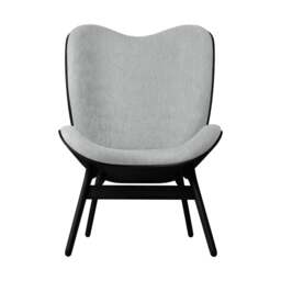 Umage A Conversation Piece Armchair - Tall - Black Oak - Sterling Colour: Sterling - thumbnail 2