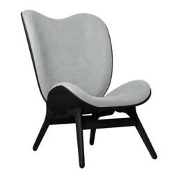 Umage A Conversation Piece Armchair - Tall - Black Oak - Sterling Colour: Sterling