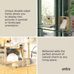 Umbra Bellwood Picture Frame - Natural - 4 x 6 Colour: Natural, Size: 4 x 6 - thumbnail 5