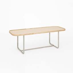 Wireworks DT114 Rectangular Coffee Table - Oak - thumbnail 3
