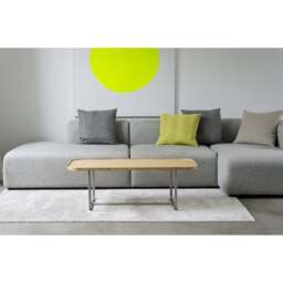 Wireworks DT114 Rectangular Coffee Table - Oak - thumbnail 7