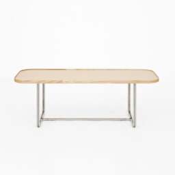 Wireworks DT114 Rectangular Coffee Table - Oak - thumbnail 4