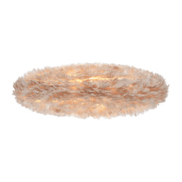 Umage Eos Esther Feather Pendant Shade - Light Brown - Large With or Without Cord Set: Without Cord Set - thumbnail 2