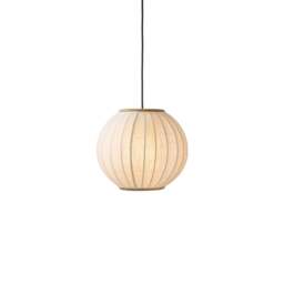 Halo Design Balloon Pendant Light - 40cm - Linen White Size:  40cm - thumbnail 1