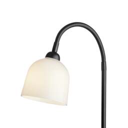 Halo Design Glow Floor Lamp - Opal/Black Size: 1-Arm - thumbnail 3