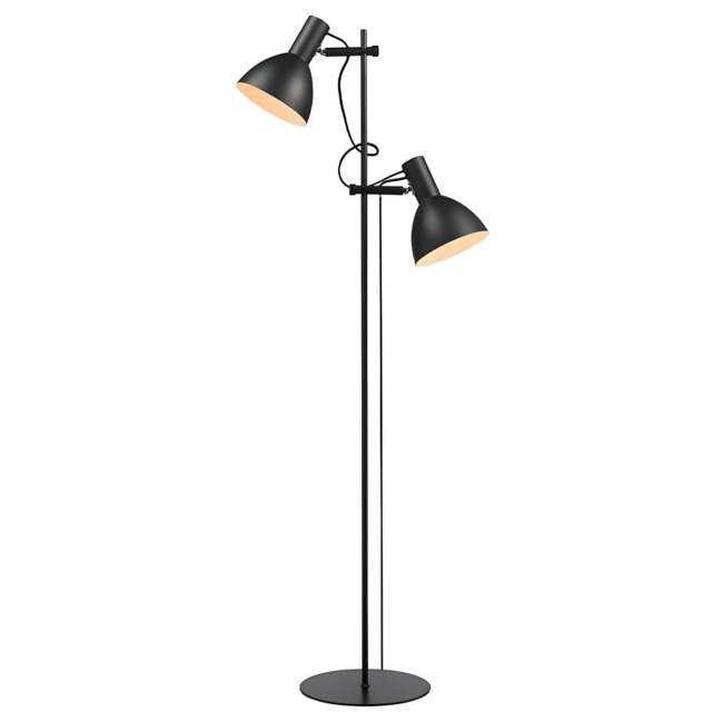 Halo Design Baltimore 2-Light Floor Lamp - H 150cm - Black - image 1