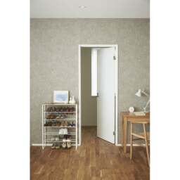 Yamazaki 6-Tiered Tower Shoe Rack with Wooden Top Board - White - thumbnail 5