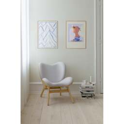 Umage A Conversation Piece Armchair - Low - Oak - Sterling Colour: Sterling - thumbnail 5