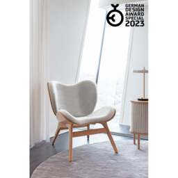Umage A Conversation Piece Armchair - Low - Oak - Sterling Colour: Sterling - thumbnail 3