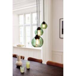 Halo Design Bubbles Mini Pendant Light - O 14cm - Green Size: O 14cm, Colour: Green - thumbnail 2