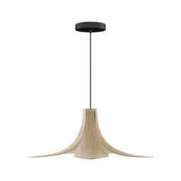 Umage Jazz Light Shade - Light Oak with Black Rosette Cord Set With or Without Cord Set: With Black Rosette Cord Set - thumbnail 1