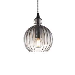 Halo Design Ball Ball Pendant Light - O 15cm - Smoke Size:  15cm, Colour: Smoke