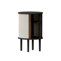 Umage Audacious Side Table - Black Oak - White Sands Colour: White Sands - thumbnail 1