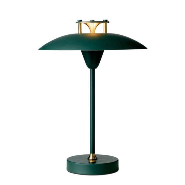 Halo Design Mini Stepp 1-2-3 Battery Table Lamp Colour: Dark Green - image 1