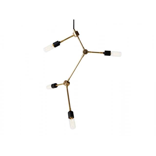 Audo Copenhagen Tribeca Franklin Chandelier - Brass - image 1