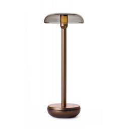 Humble Air Wireless Table Light - Bronze - Smoked Shade