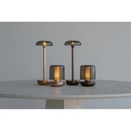 Humble Air Wireless Table Light - Bronze - Smoked Shade - thumbnail 4