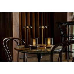 Humble Air Wireless Table Light - Bronze - Smoked Shade - thumbnail 5