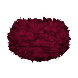Umage Eos Feather Pendant Shade - Red - Medium - 45cm With or Without Cord Set: Without Cord Set
