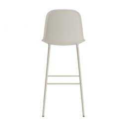 Normann Copenhagen Form Bar Chair - 75cm - Light Grey Shell Colour: Light Grey - thumbnail 4