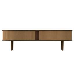 Umage Audacious TV Bench - Dark Oak - Sugar Brown Colour: Sugar Brown - thumbnail 2