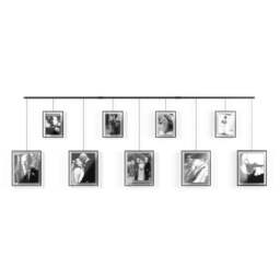 Umbra Exhibit Wall Picture Frames - Set of 9 - Black - thumbnail 7